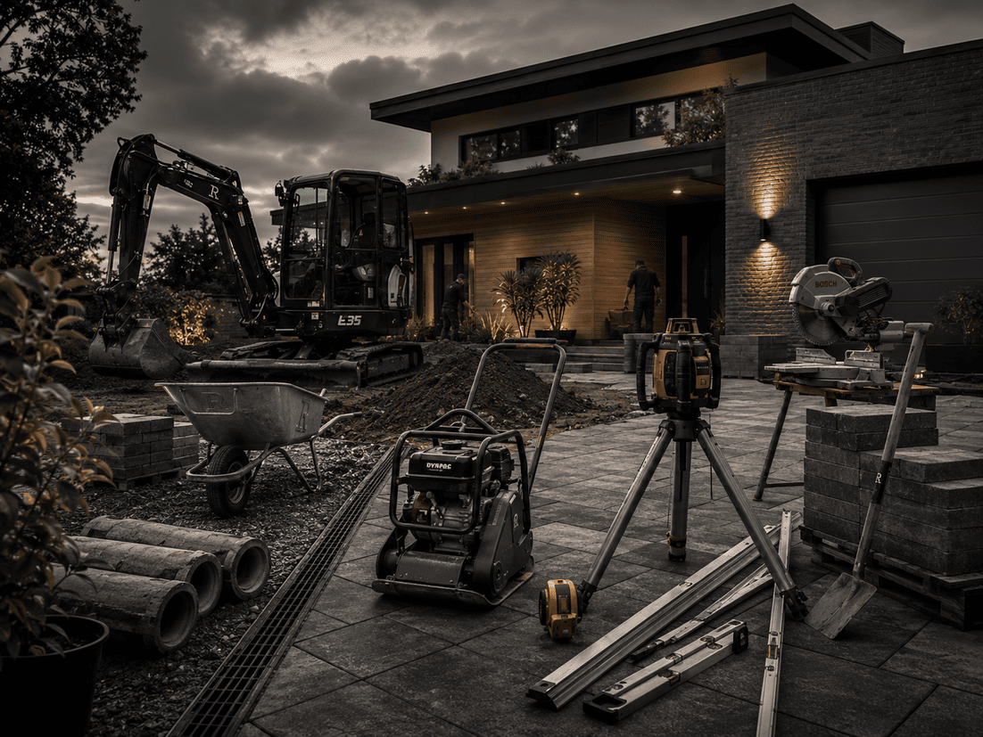 Maschinenpark und Profi-Equipment